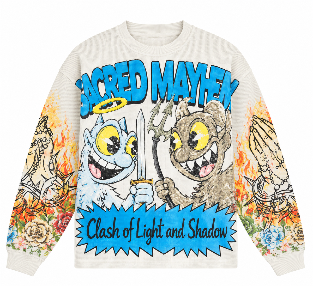 Scared Mayhem Thermal - White