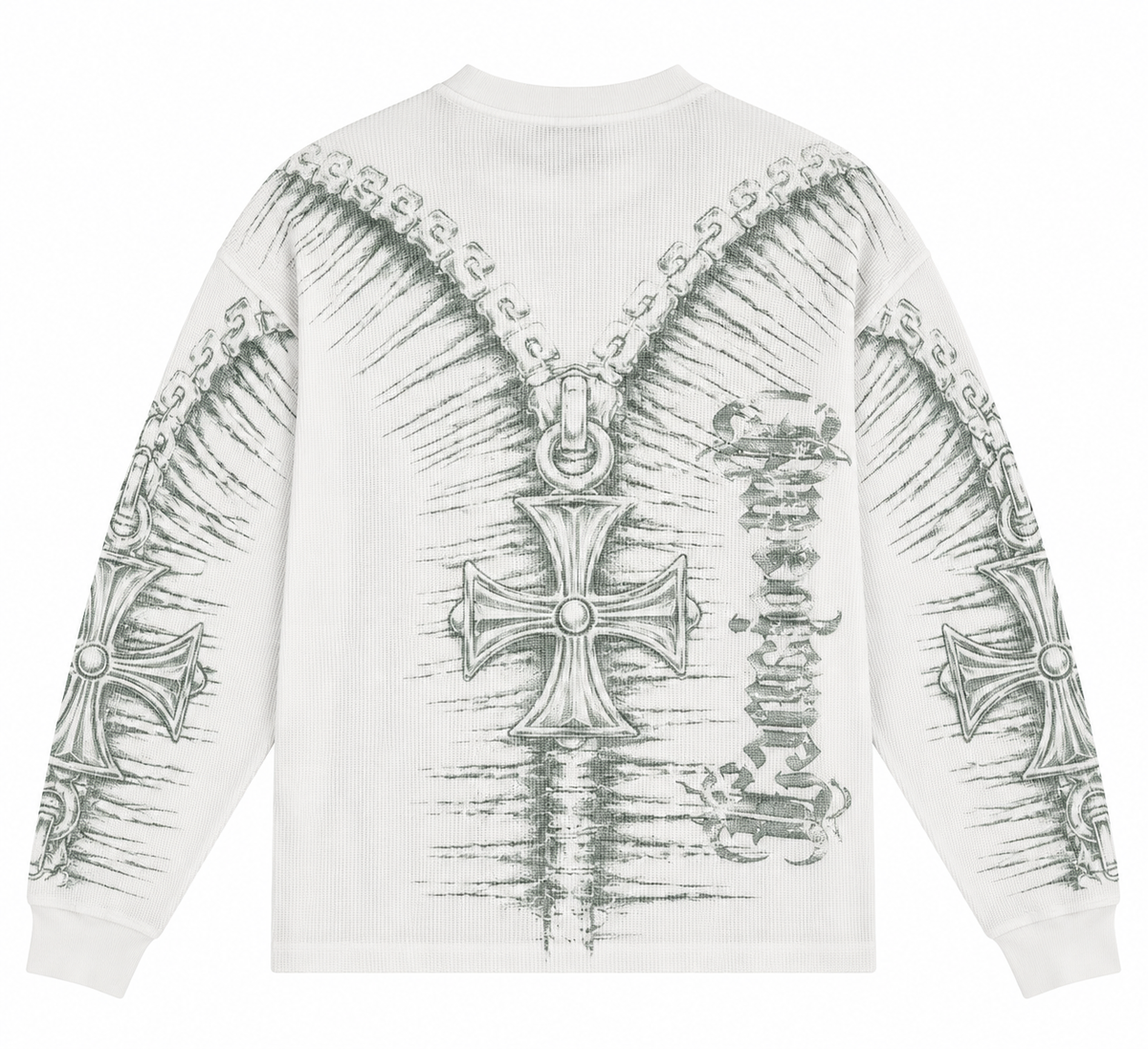 Zipper Thermal - White