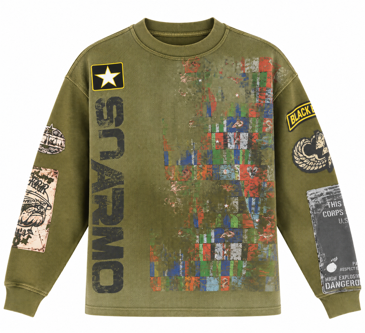 Only Us Thermal - Olive