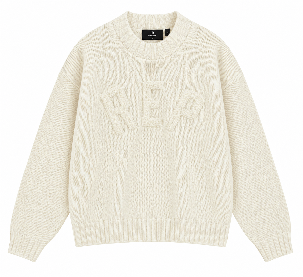Rep Knit Jumper - Oat
