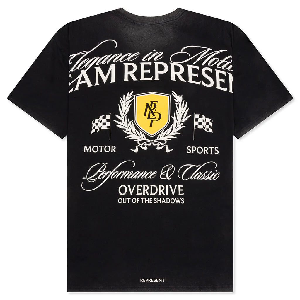Crest T-Shirt - Vintage Black
