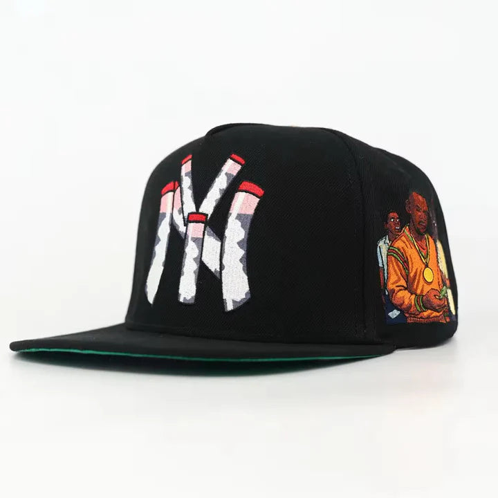 Red Tops We Out! Strapback - Black