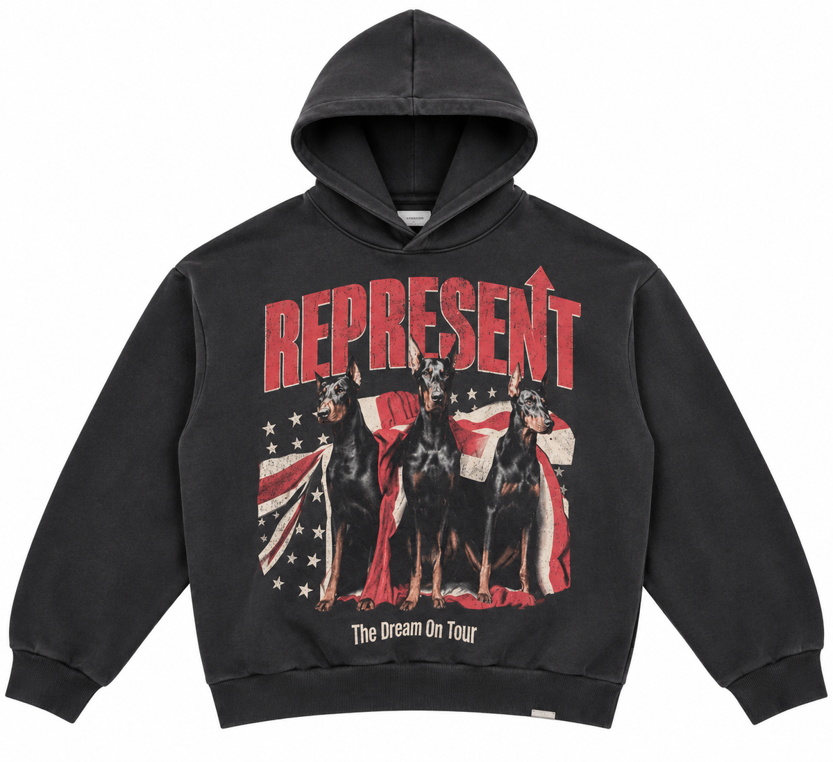 Dream On Tour hoodie - Sun Fade grey