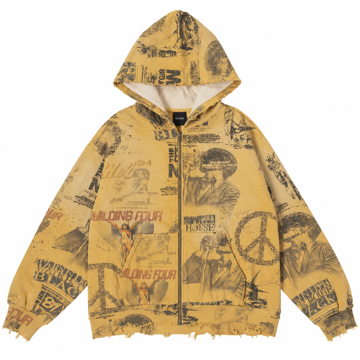 Huston Hoodie - Sauterne
