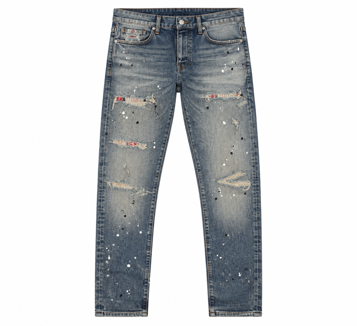 P001 - Skinny Plaid Paint Repair