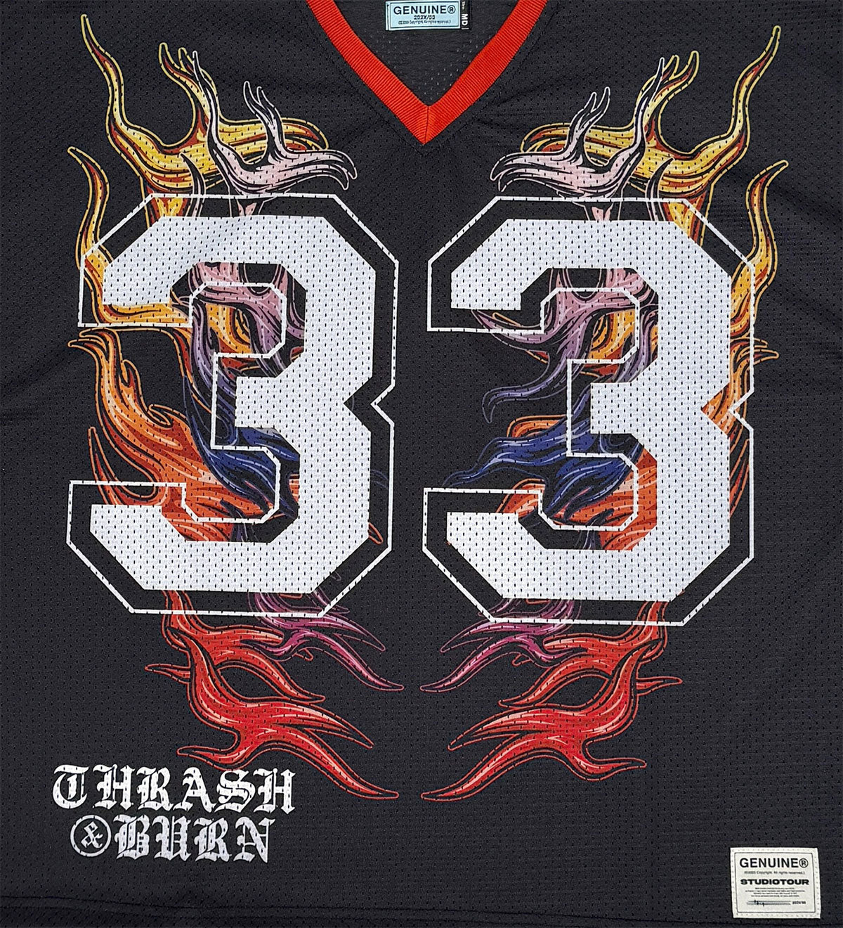 Crash & burn jersey