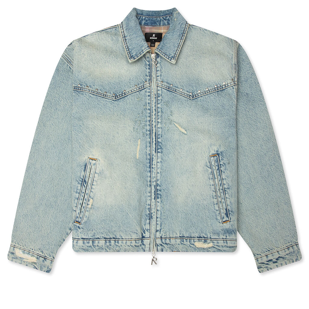 Guns N' Roses Denim Jacket - Light Vintage Blue