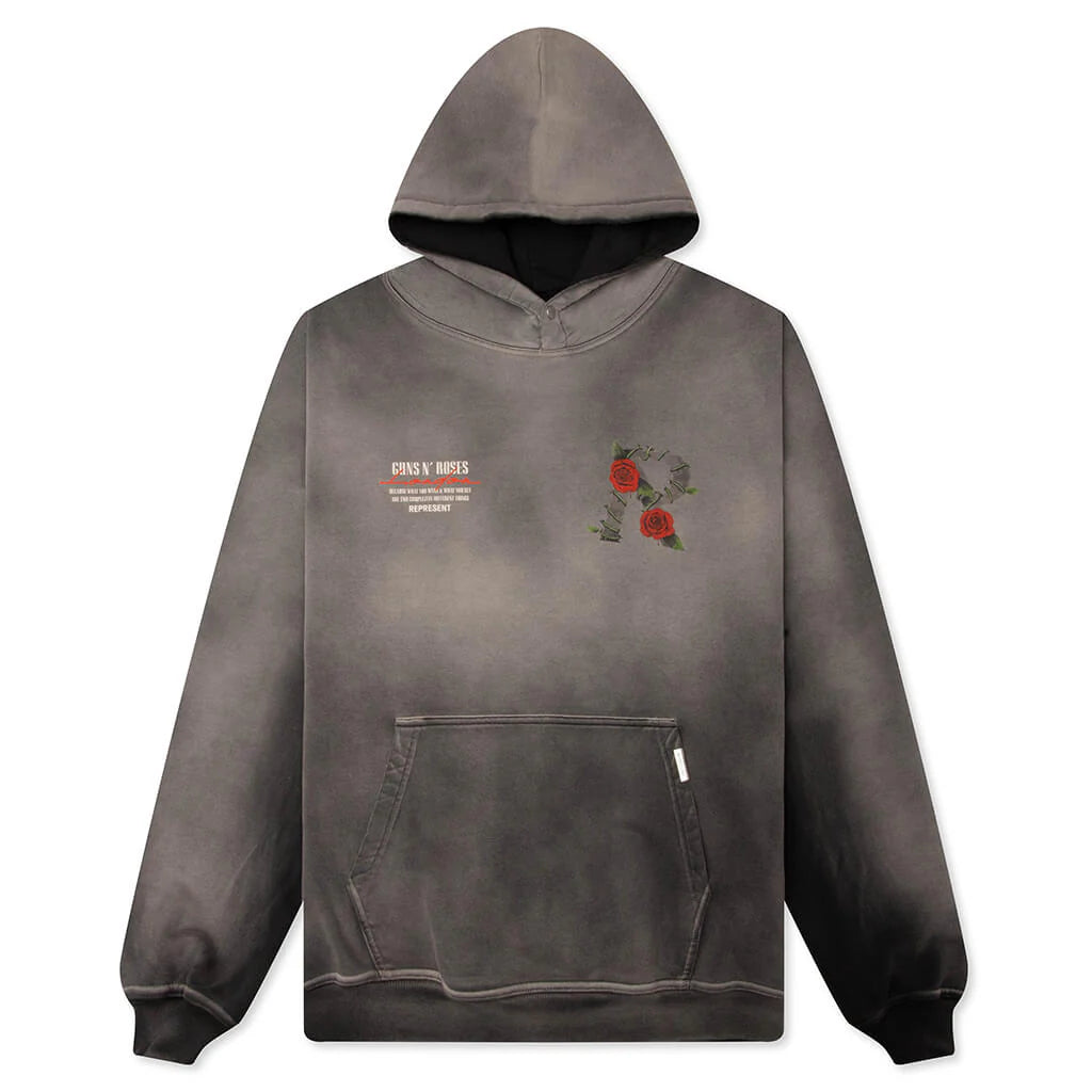 Guns N' Roses Tour Hoodie - Stained Black