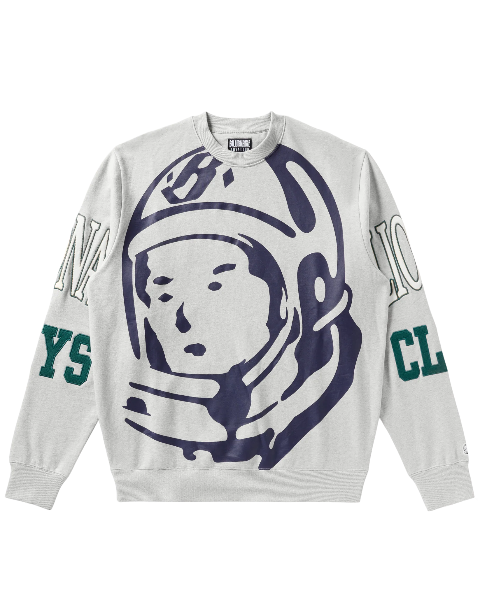 Big Face Sweatshirt -Heather Grey