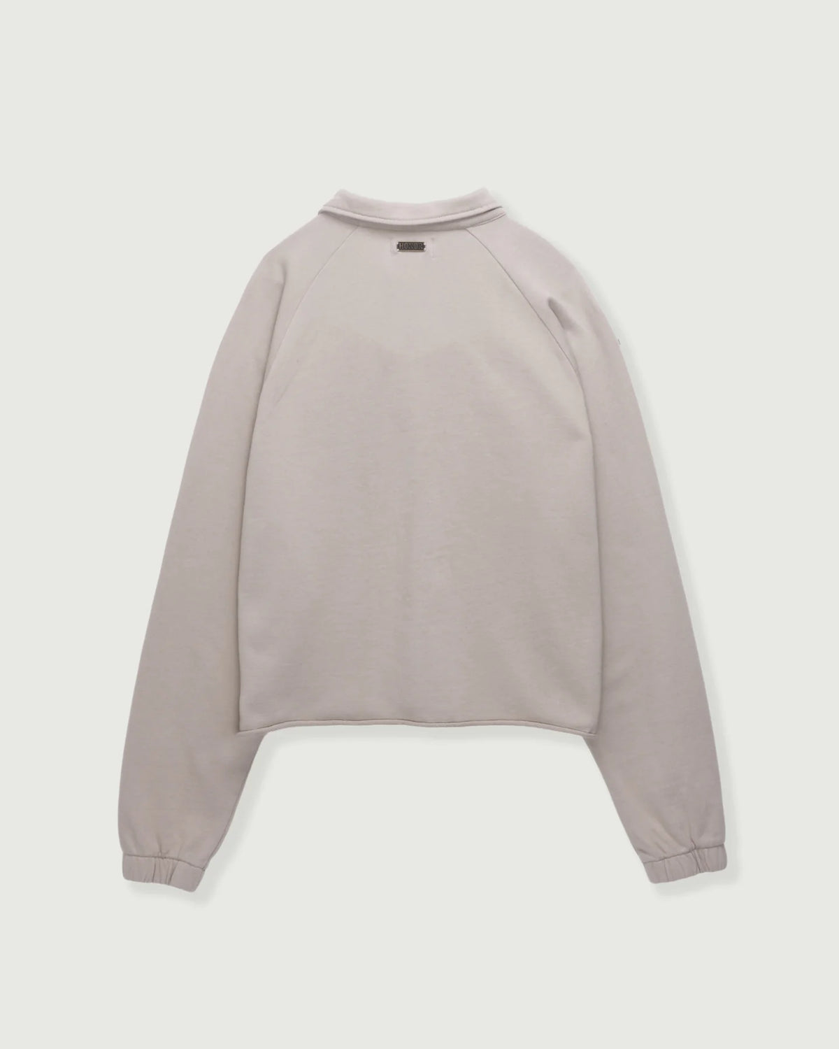 Vintage Terry Quarter Zip - Vintage Stone