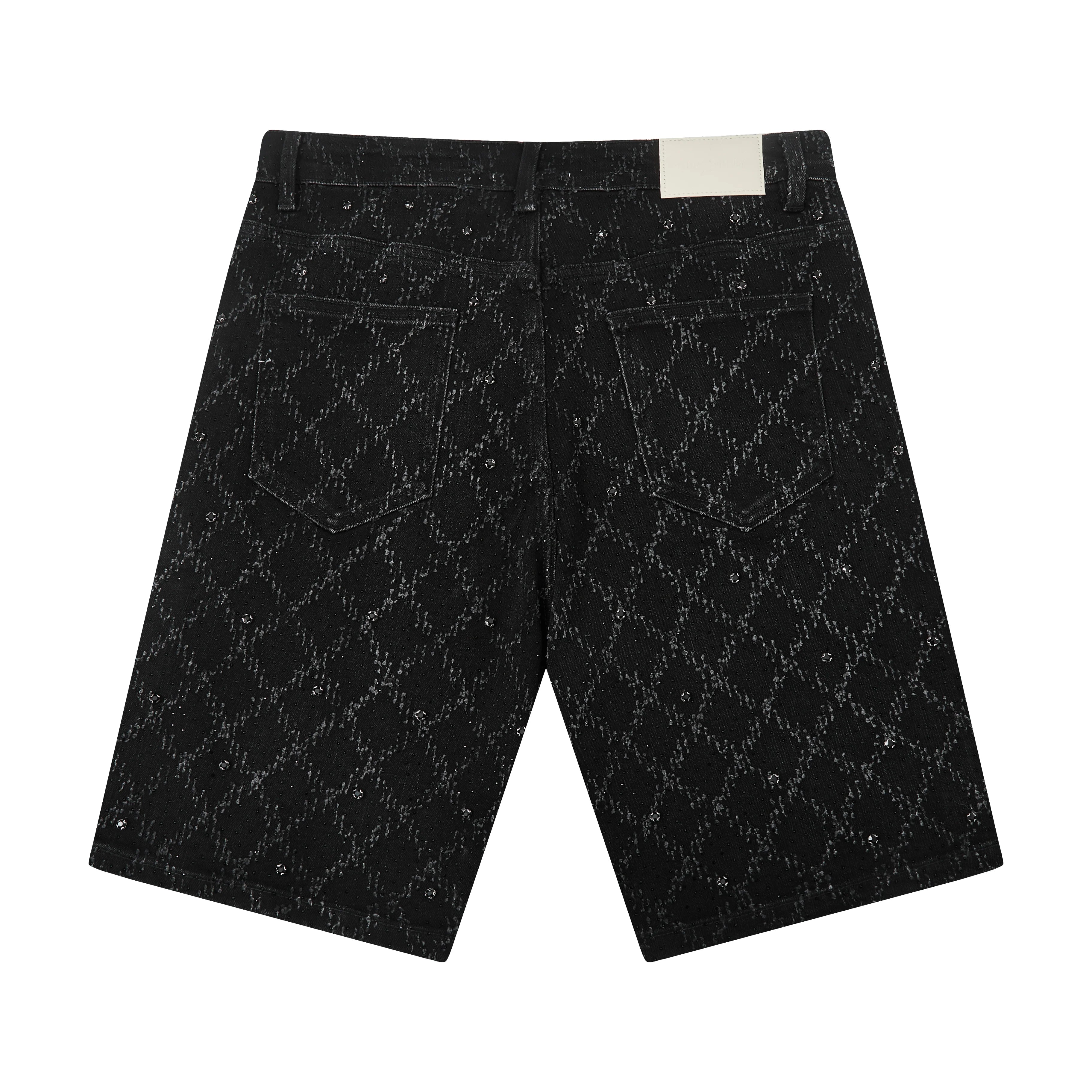 Gemstone Shorts - Black Wash