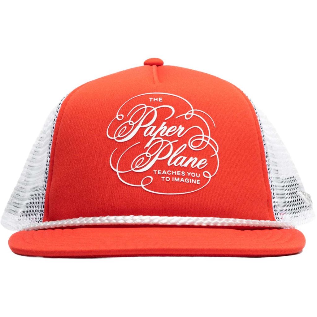Script Trucker - Coral Red