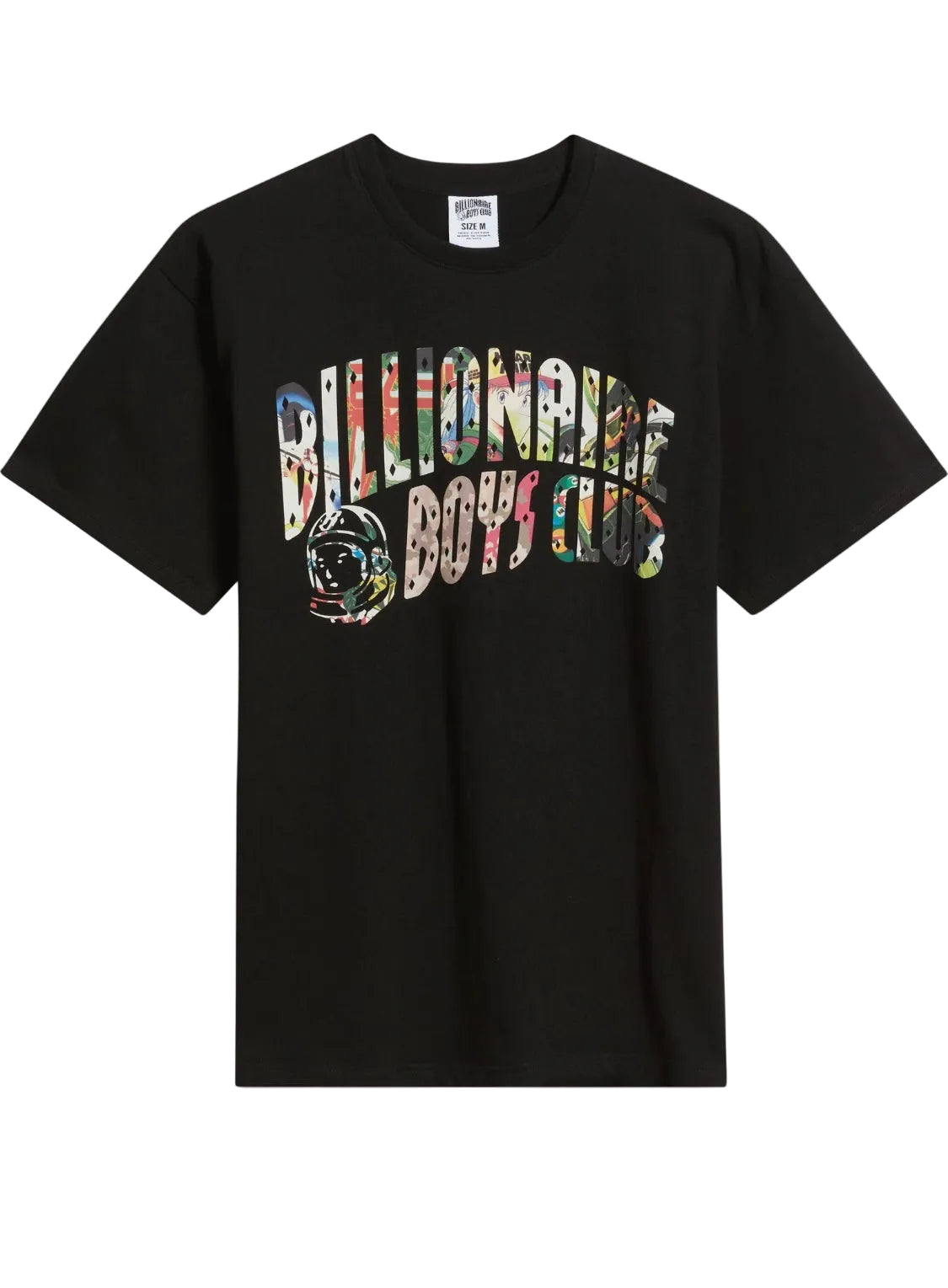 Bb Curve Collage T-Shirt - Black