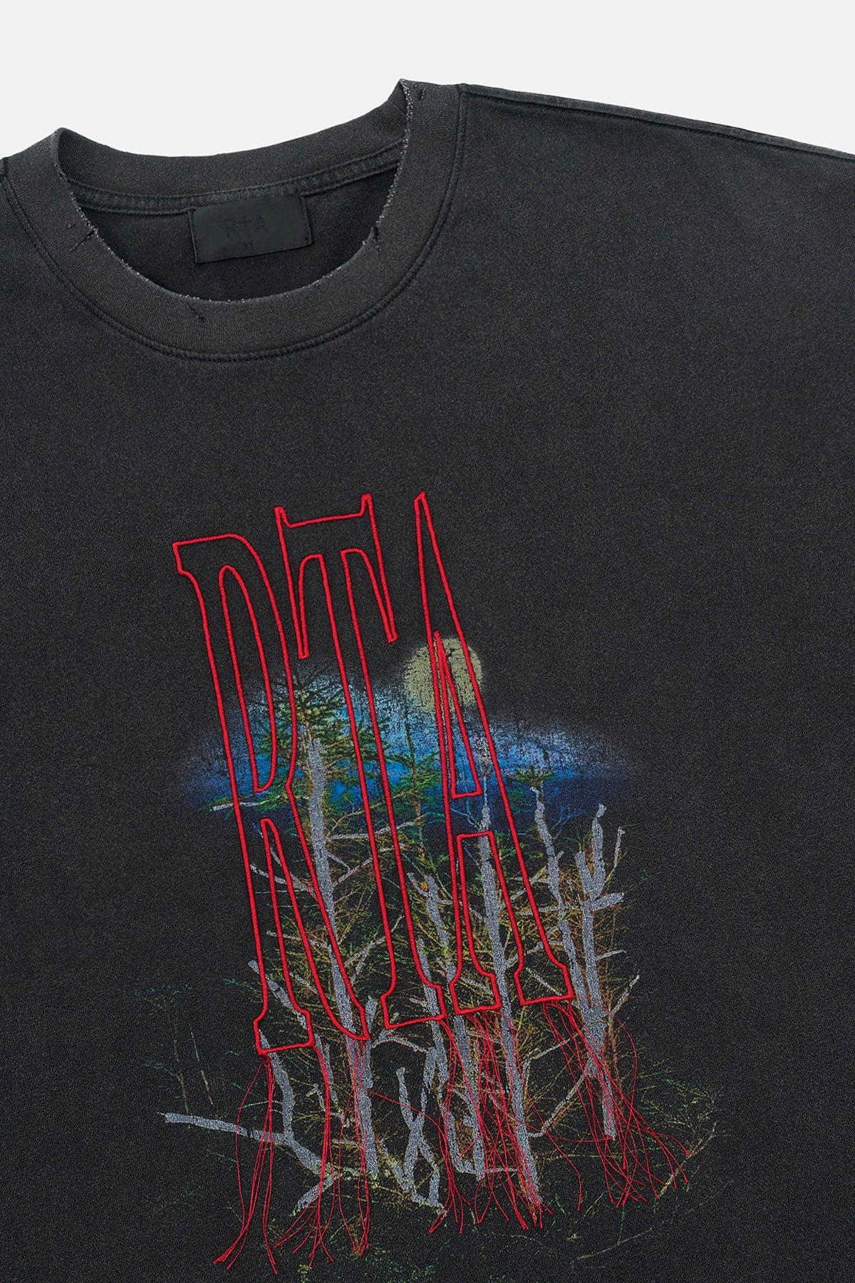 Colin Oversized Short Sleeve T-Shirt - Black Forest