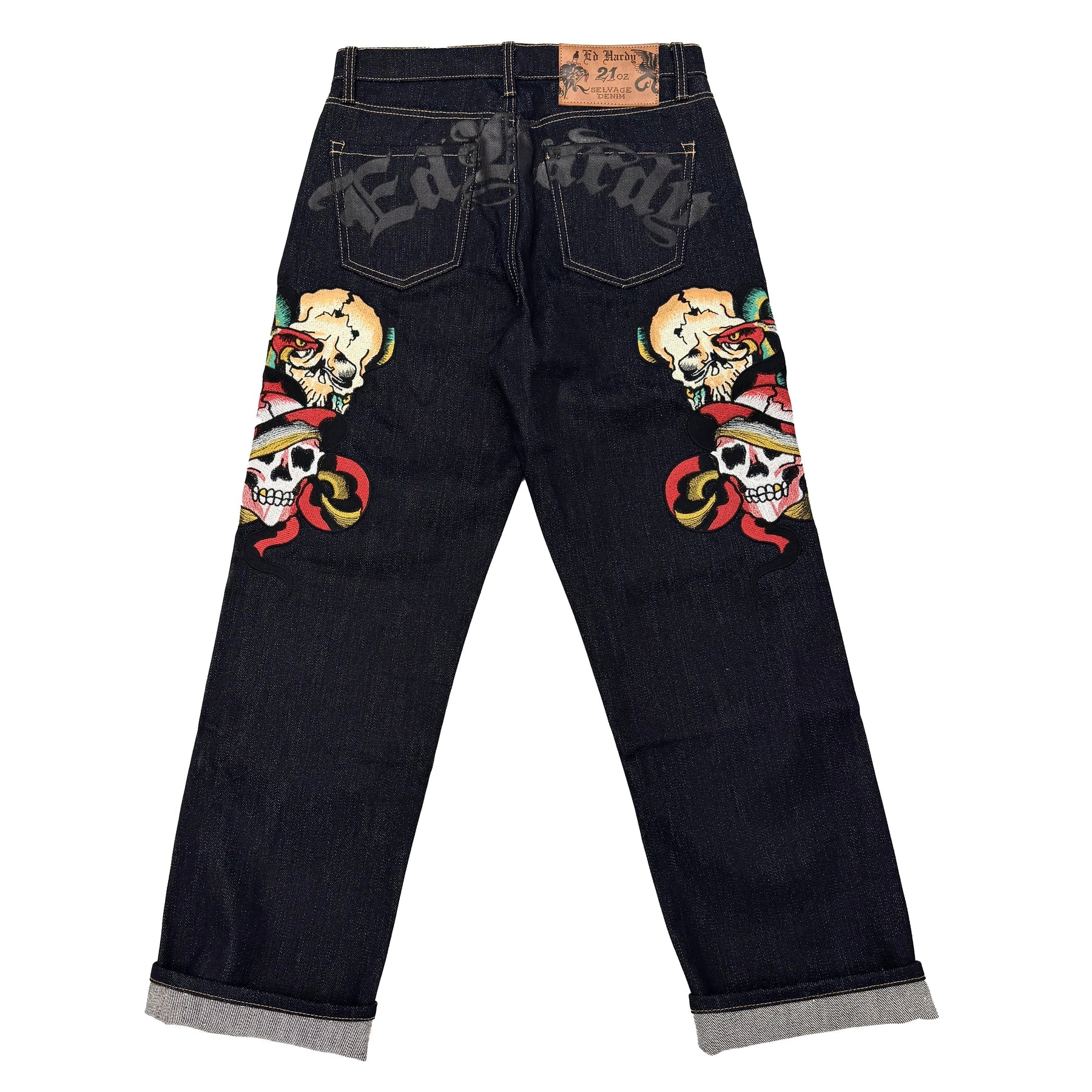 Skulls Selvage Denim - Raw