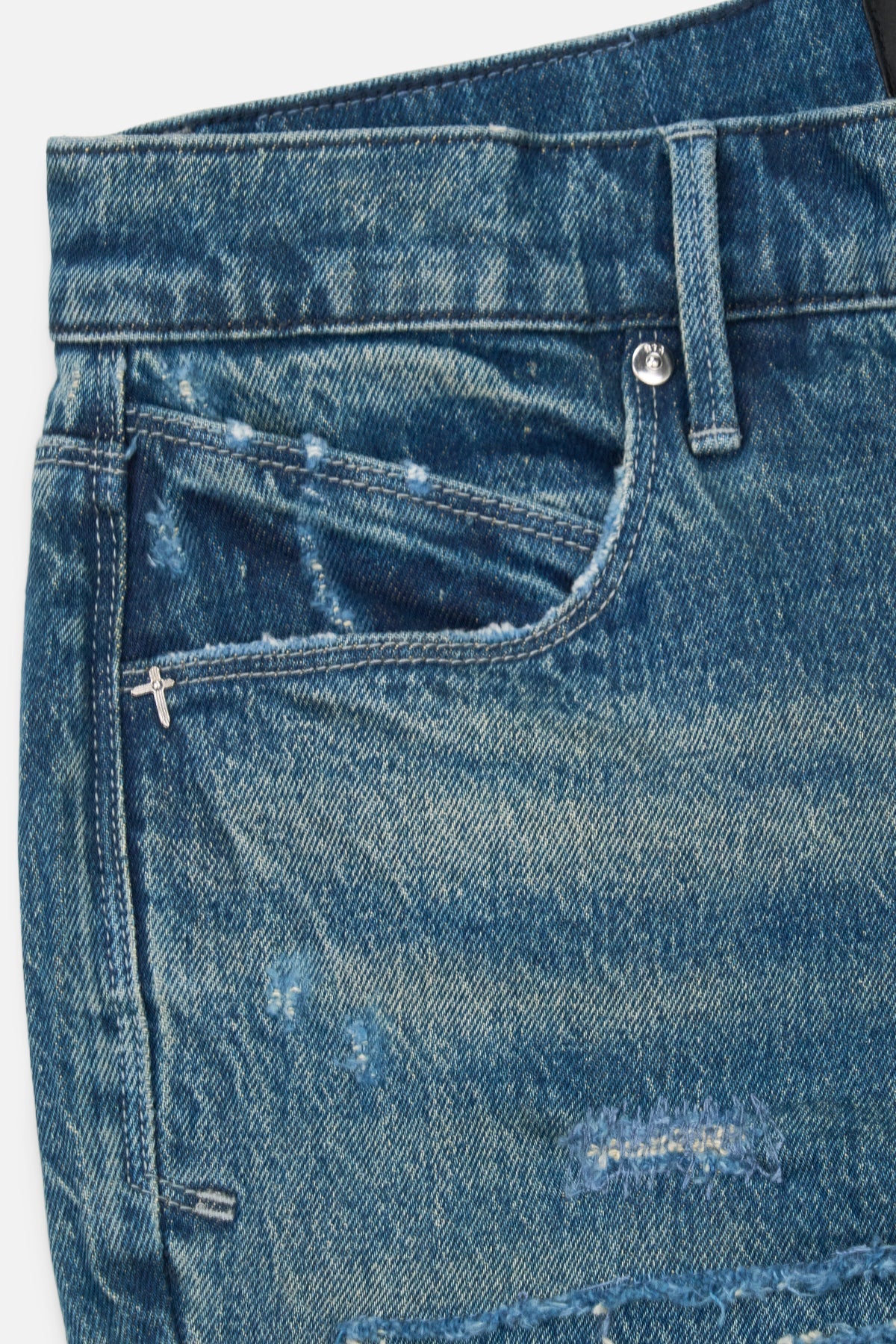 Olivier - Distressed Medium Stone