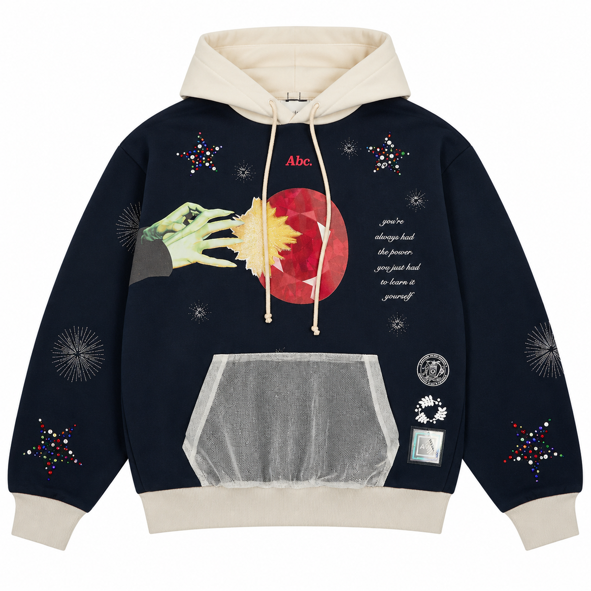 Abc. Birthstone Hoodie - July