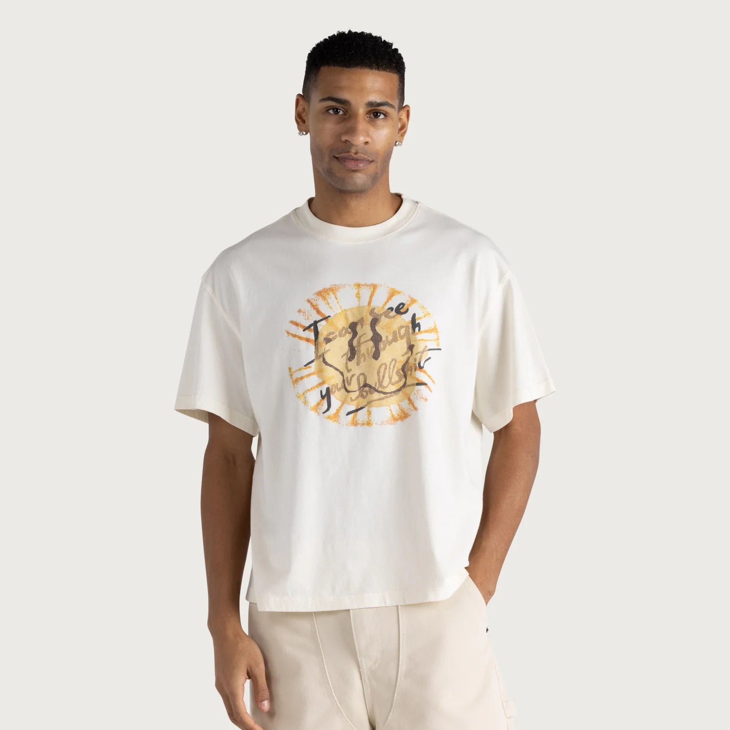 I Can See Through Your Bullshit T-Shirt - White