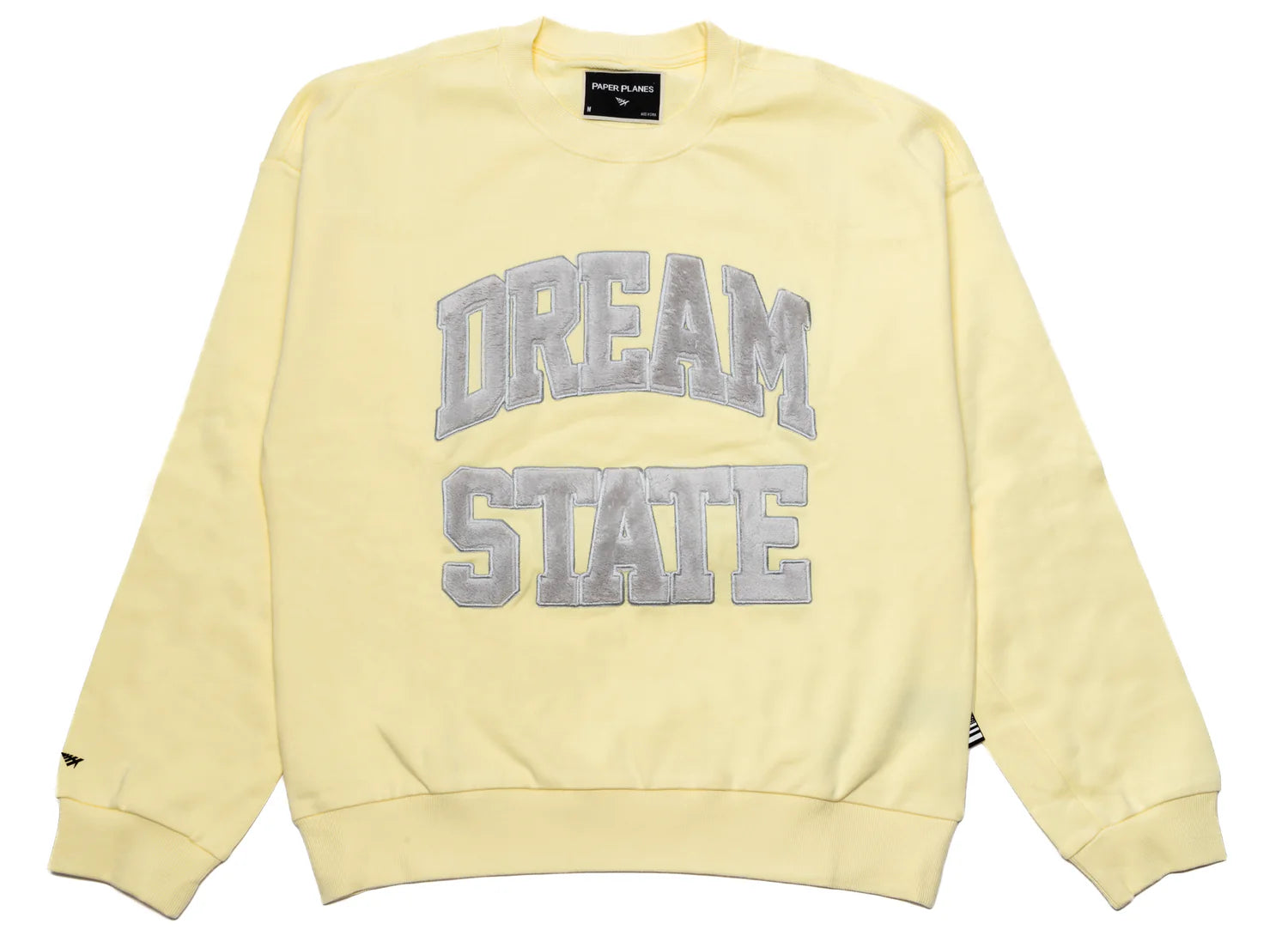 Dream State Crewneck - Lemon Cream