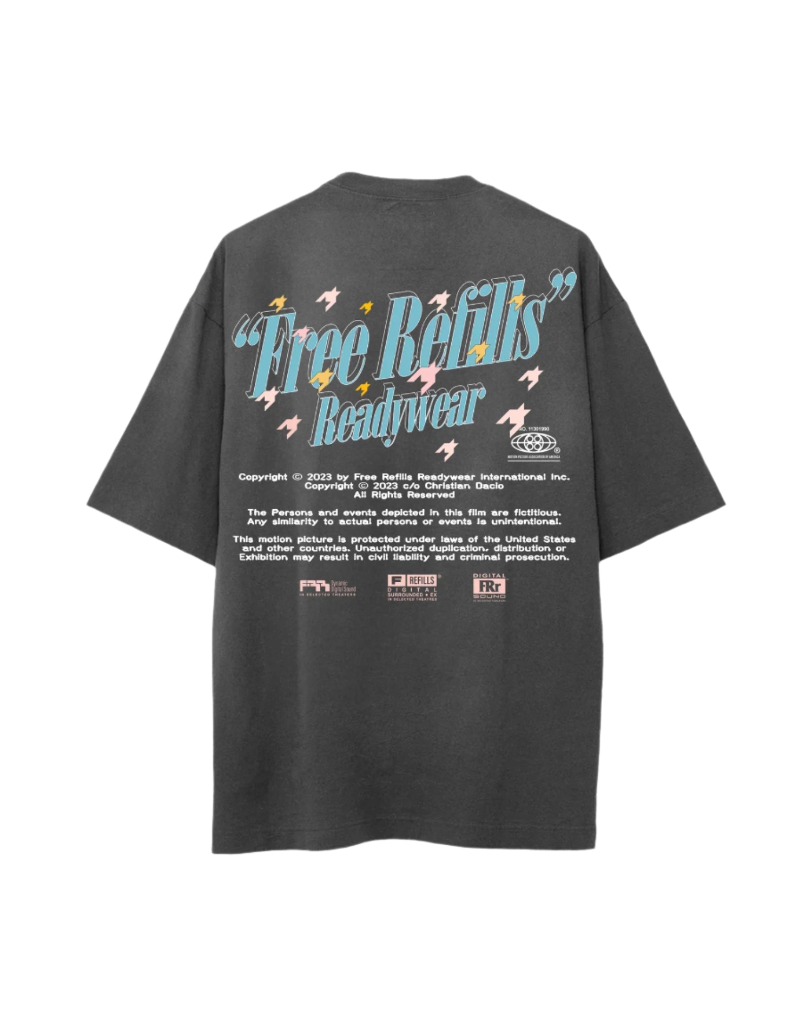 Paramount T-Shirt - Vintage Black