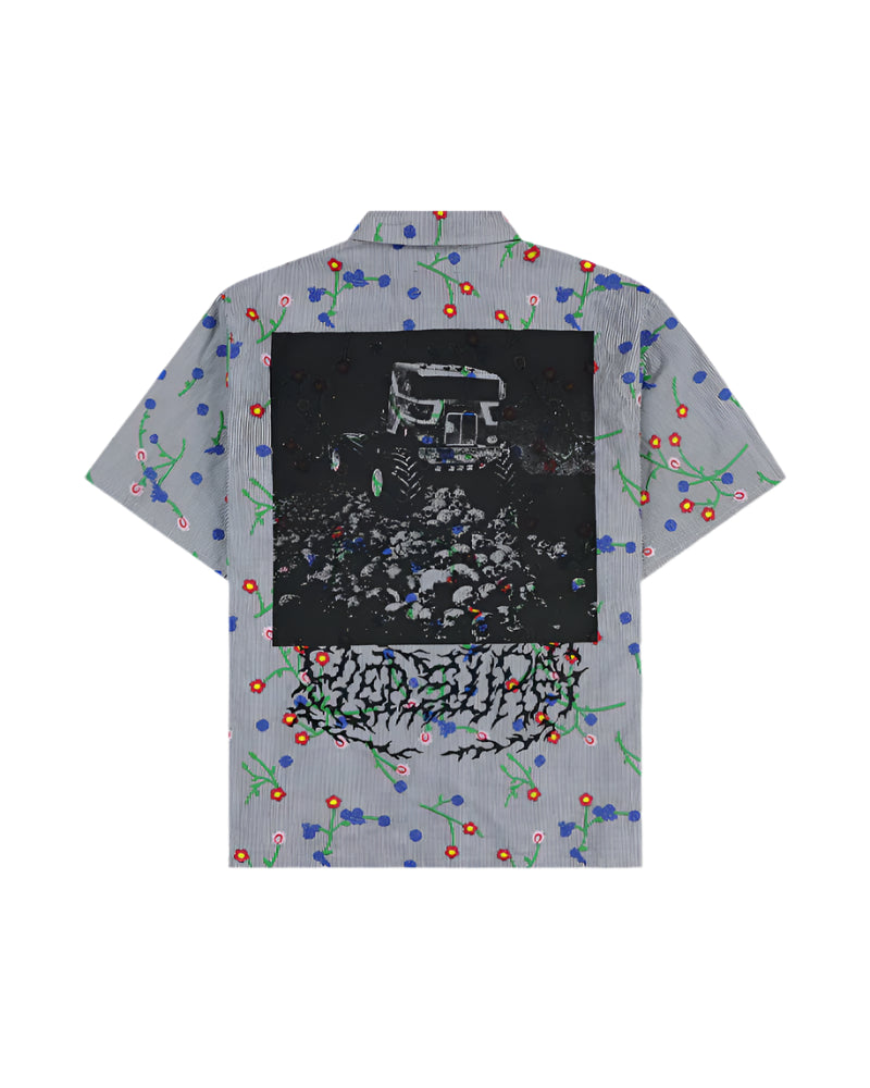 Pile Stripe Button Up - Multi