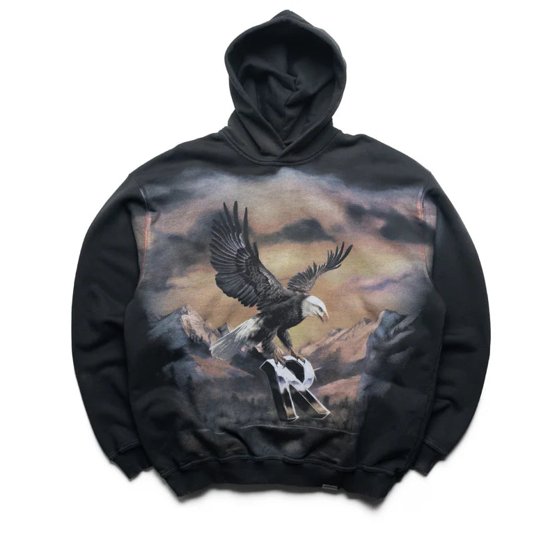 Chrome Flight Hoodie - Washed Black