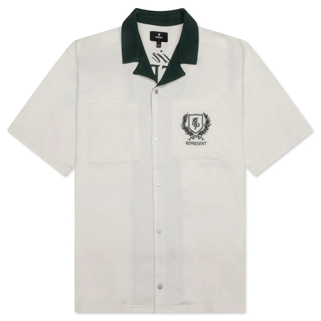 Represent Crest Shirt - Antique White