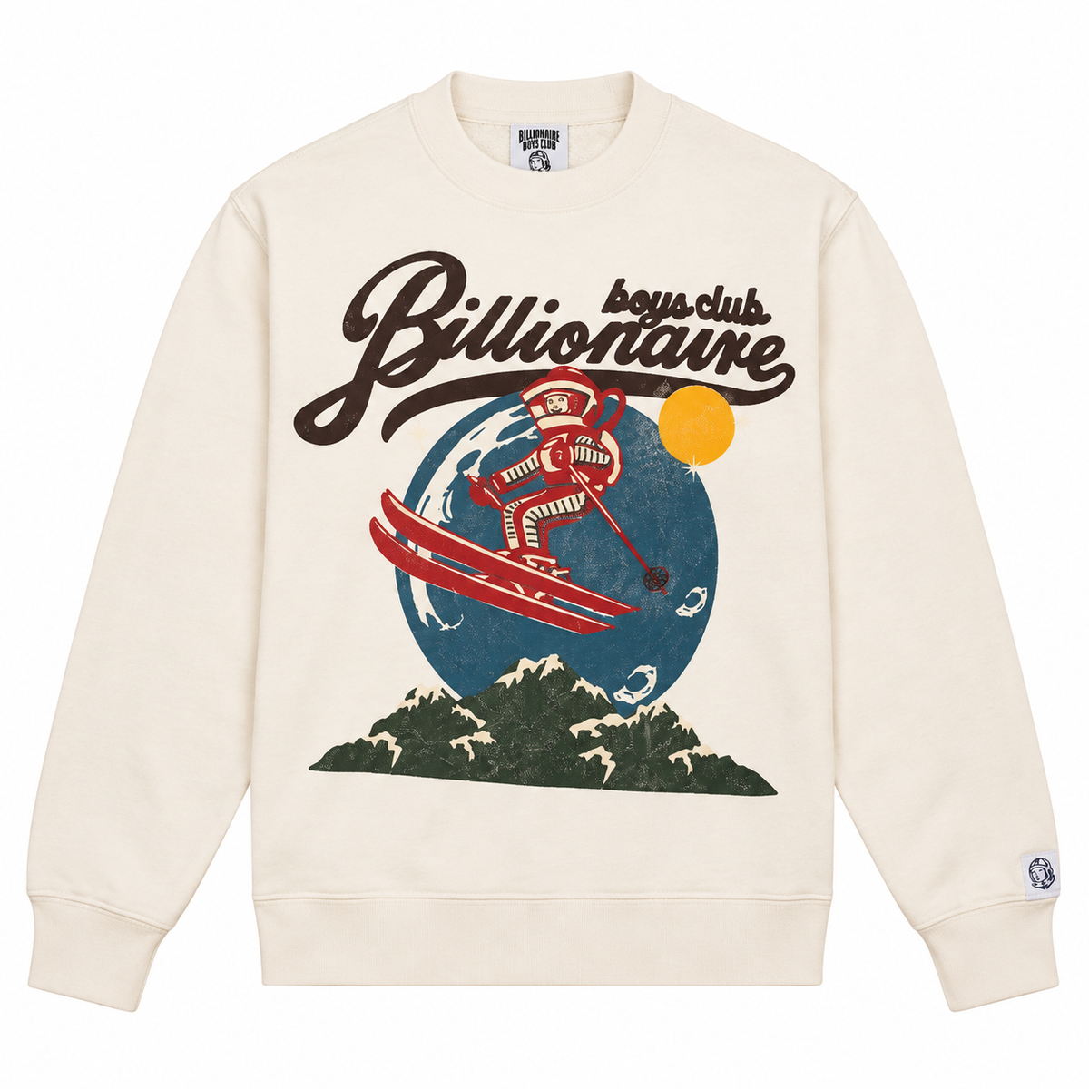 Alps Sweatshirt - Whisper White