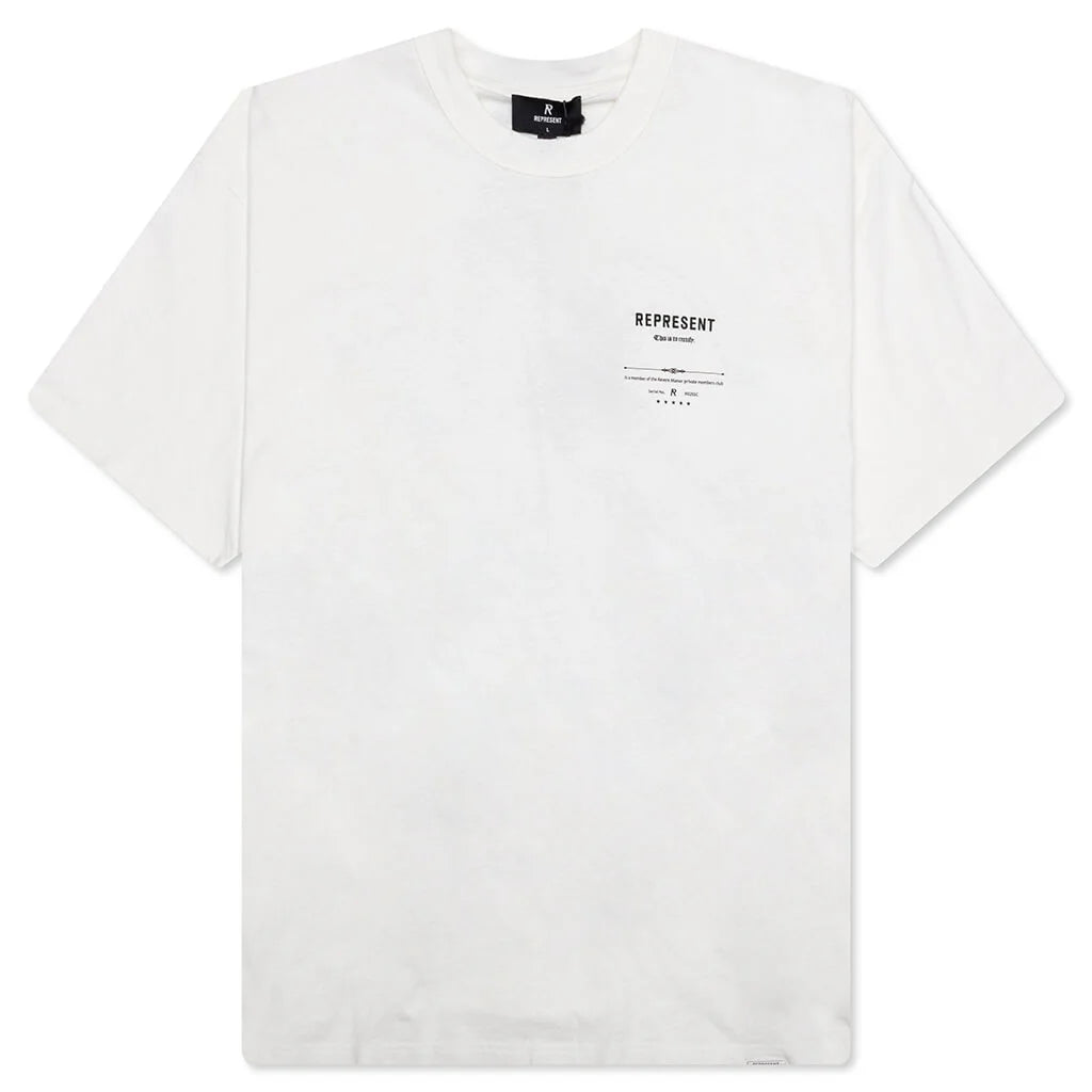 Revere Manor T-Shirt - Aged White