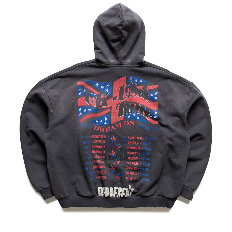 Dream On Tour hoodie - Sun Fade grey