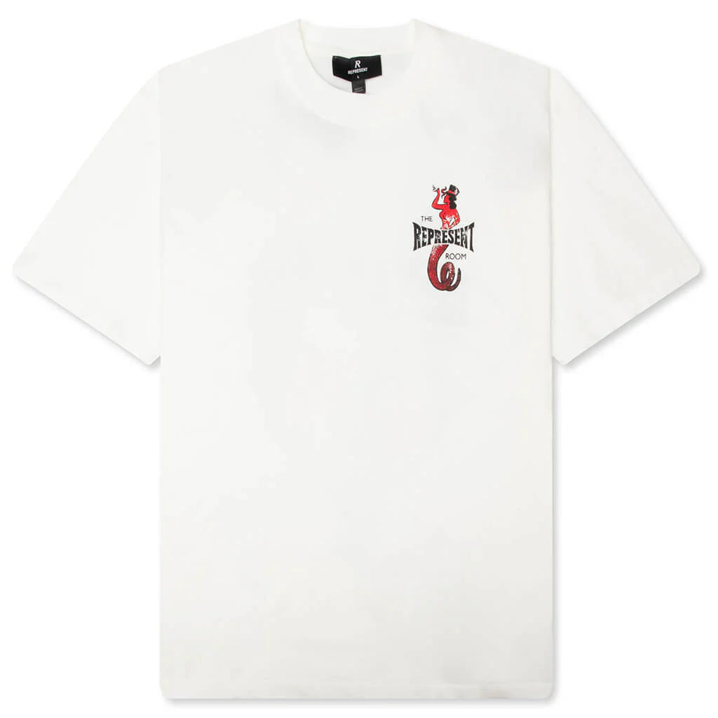 The Viper Room Dice T-Shirt - Flat White