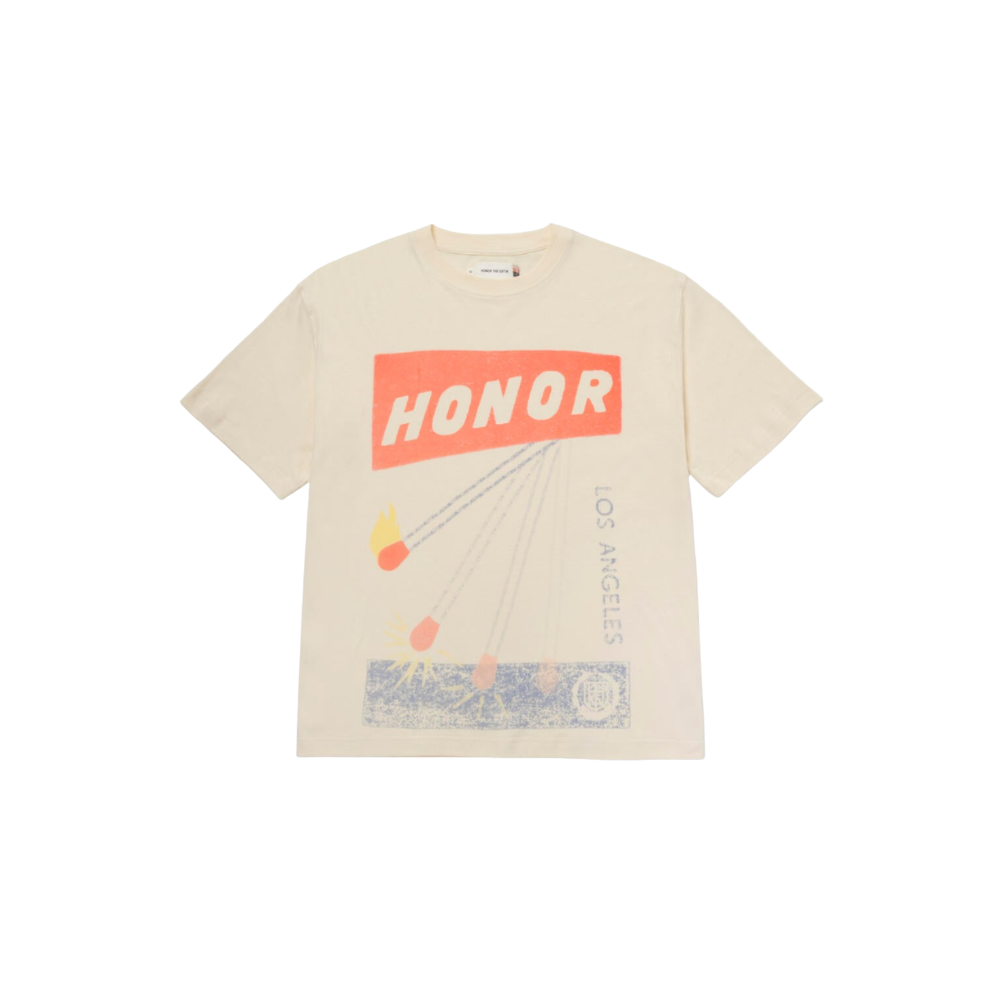 HTG Match Box T-Shirt - Bone
