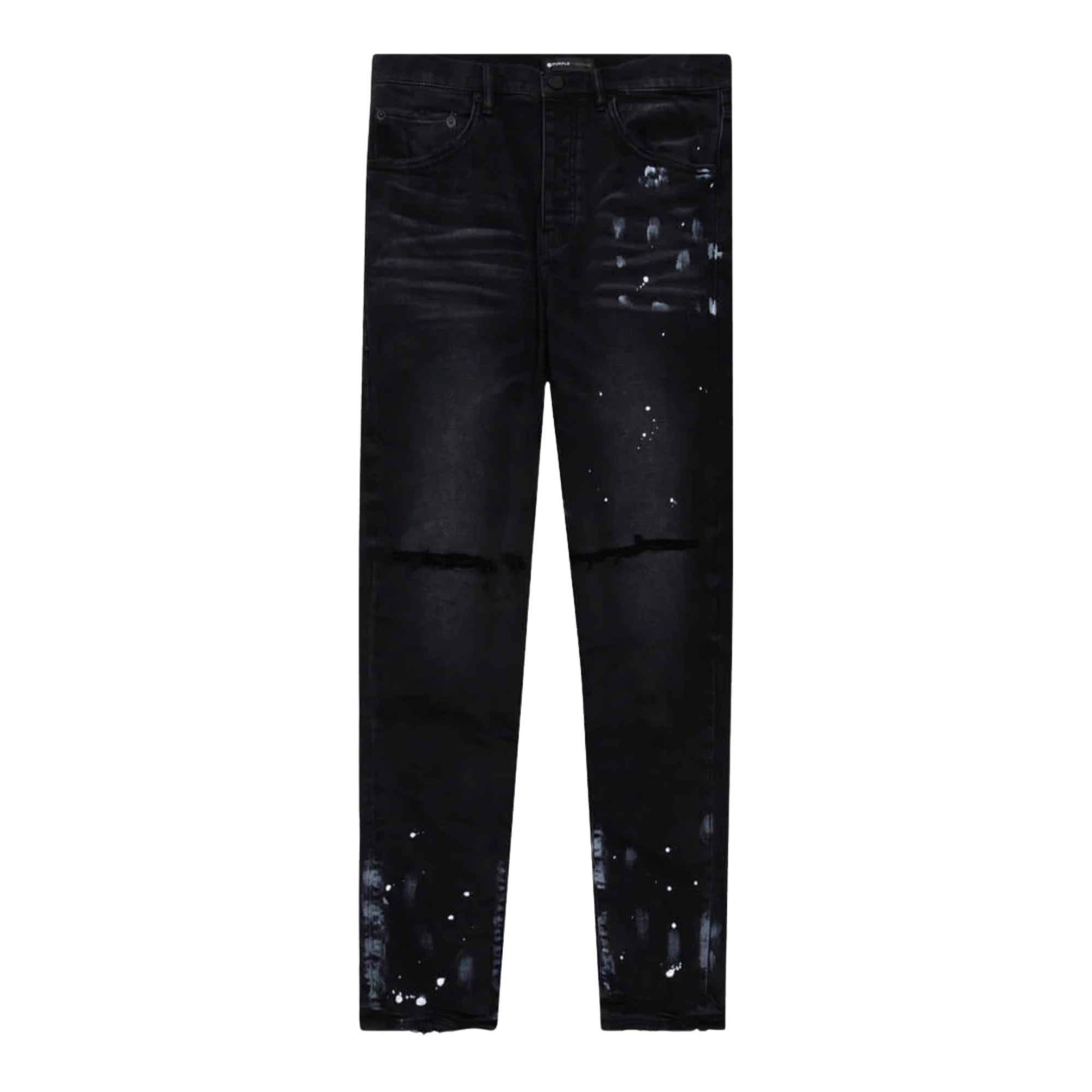Black Resin Knee Slit
