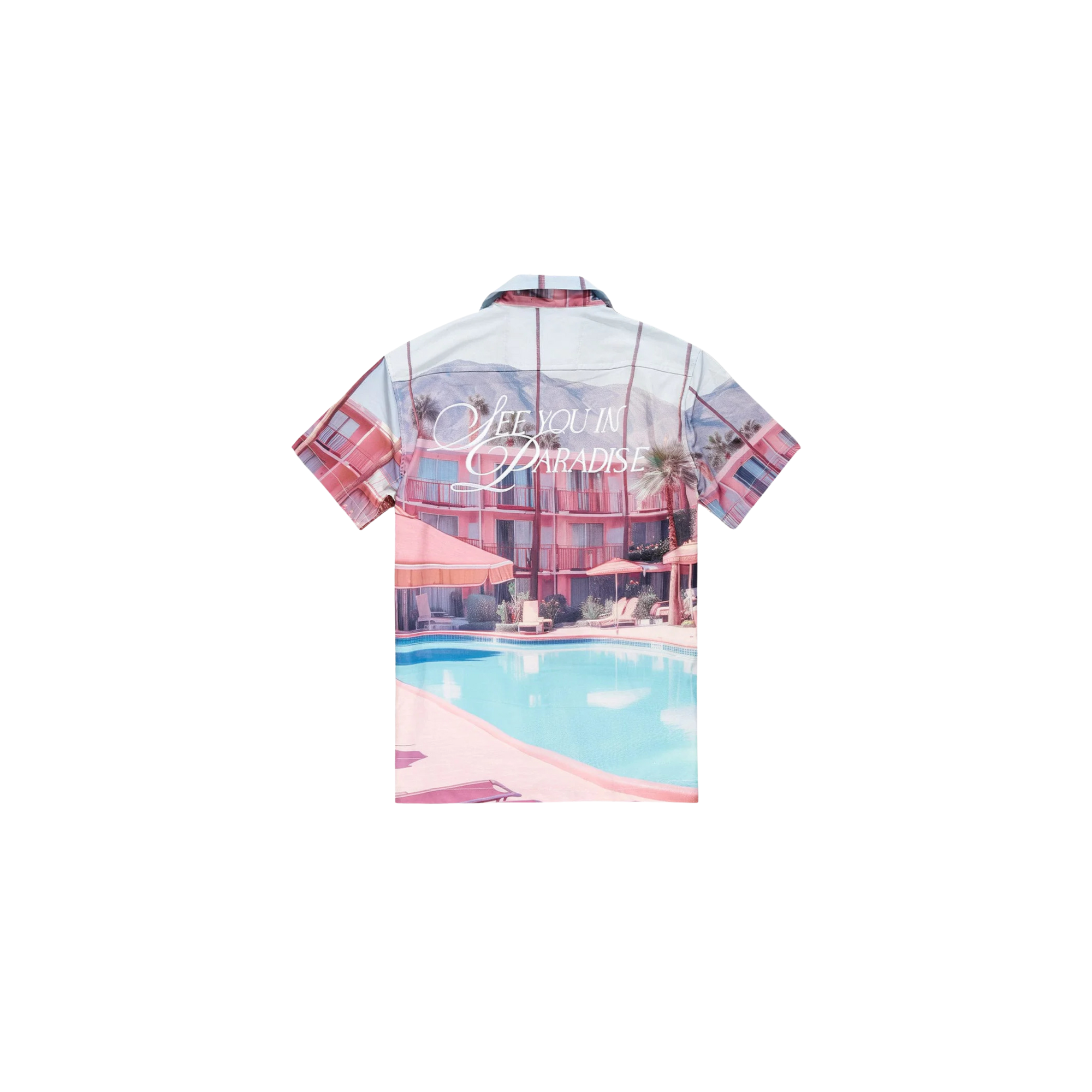 Wanderlust S/S Party SHORT SET - Syip - Flamingo
