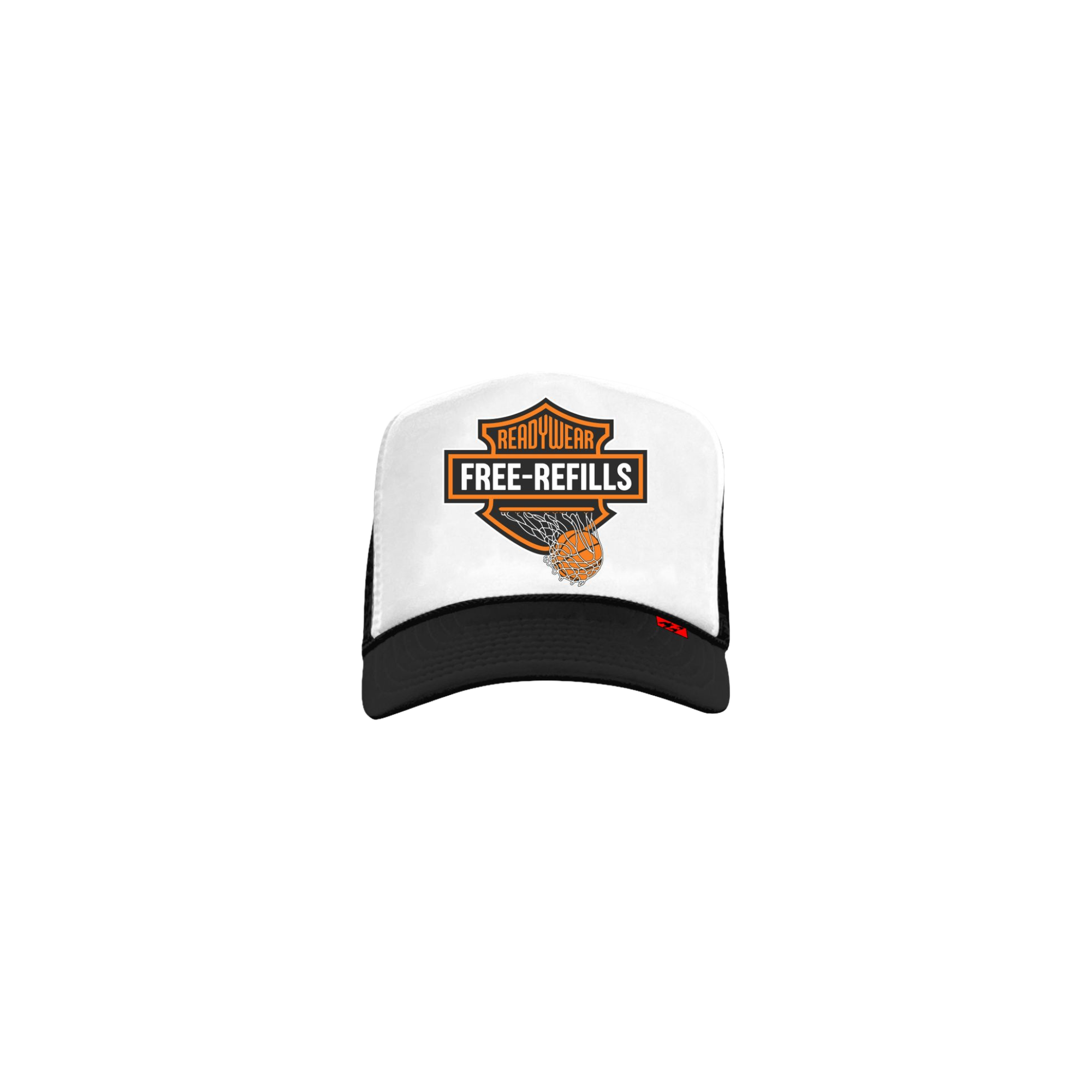 Harley Trucker - White/Black