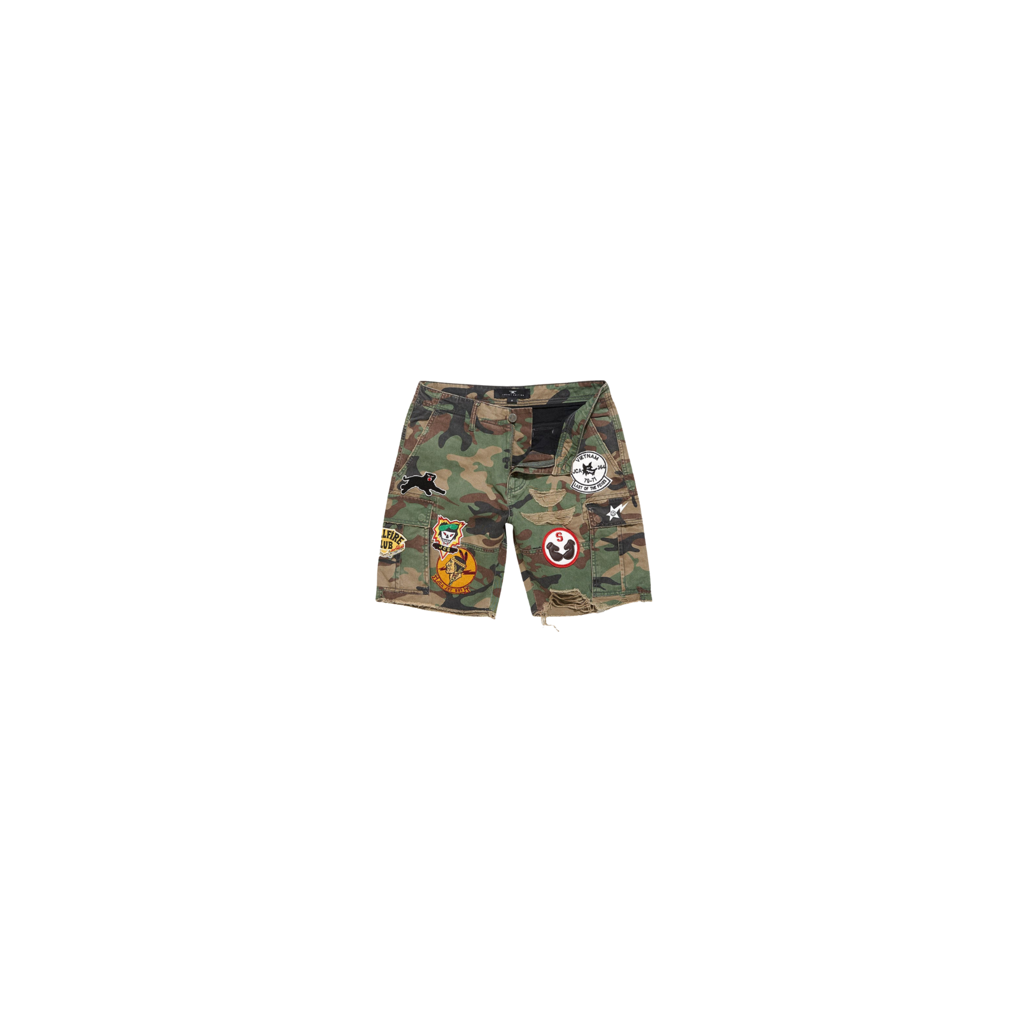 Jc Cotton Twill shorts - Camo