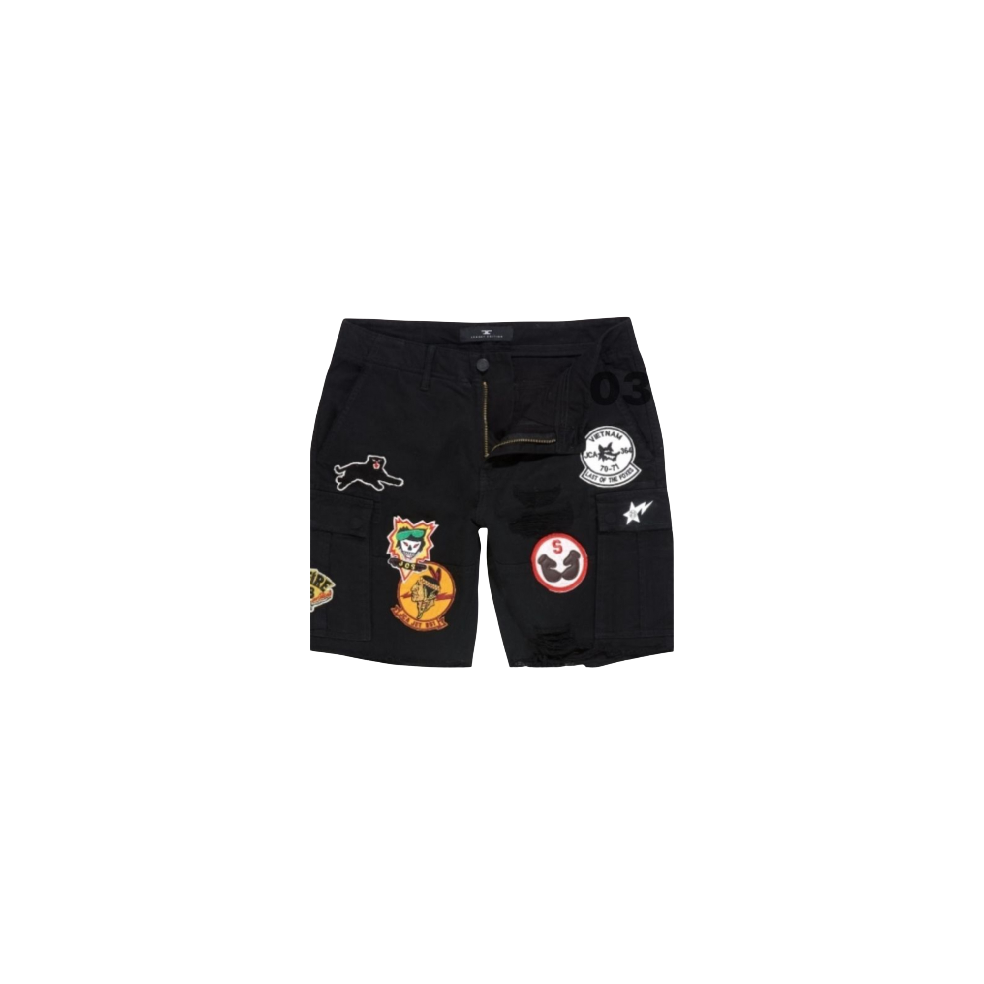 Jc Cotton Twill shorts - Black