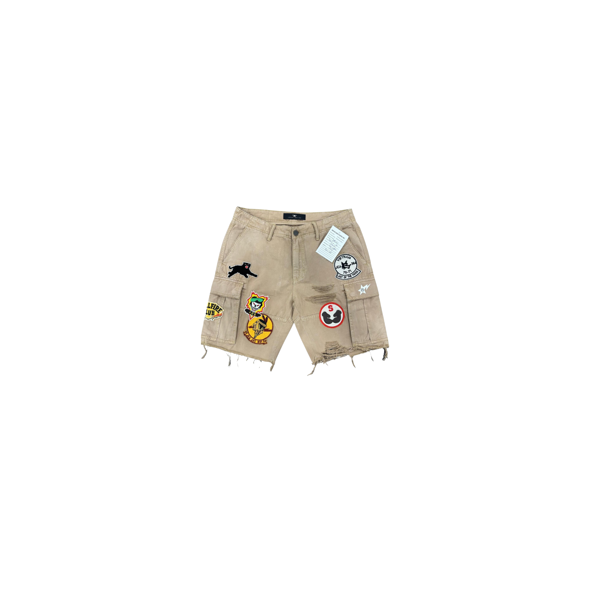 Jc Cotton Twill shorts-khaki