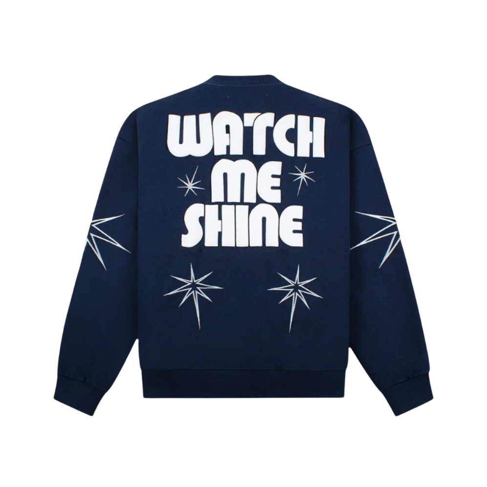 Watch Me Shine Crewneck - Navy