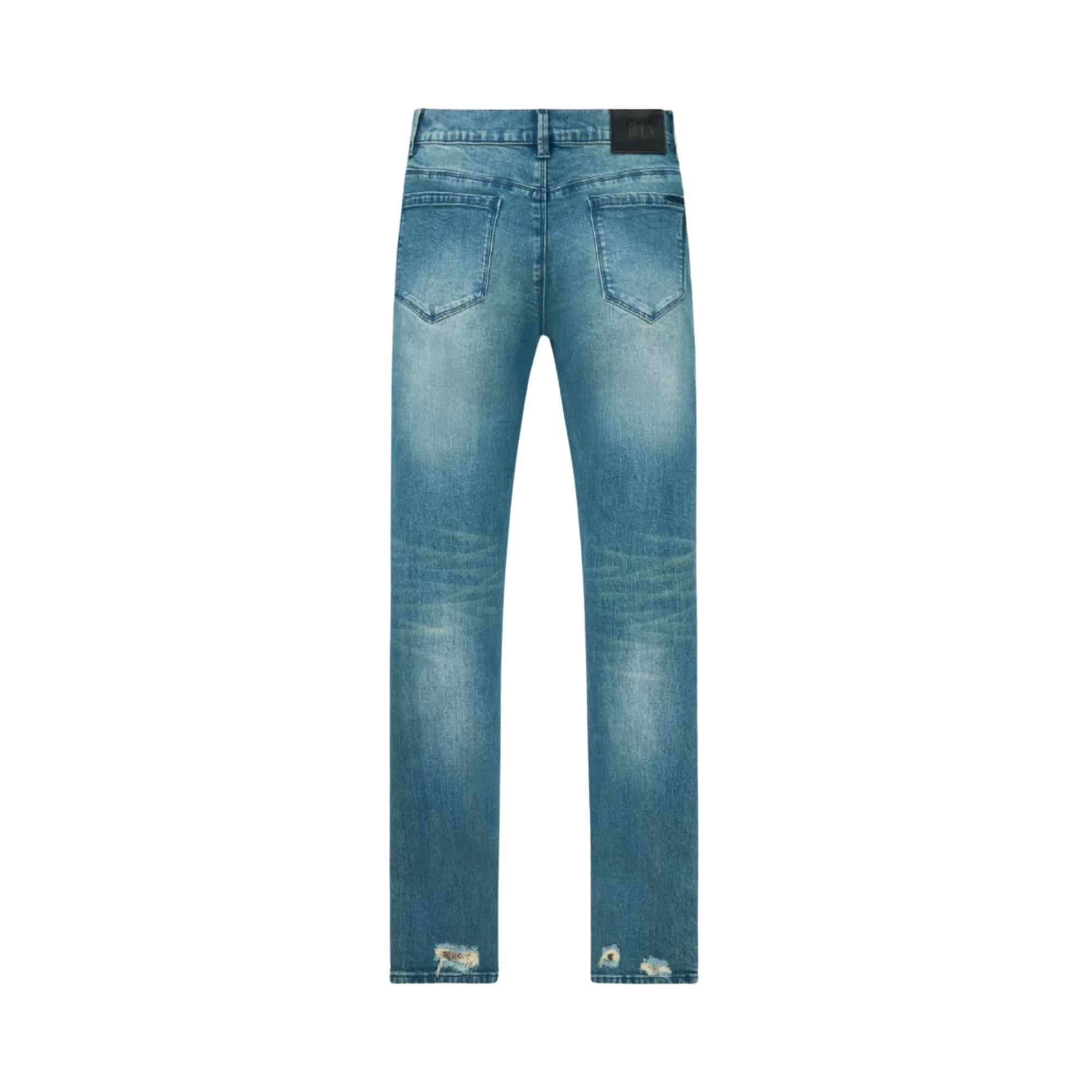 Bryant - Blue Distressed Snake