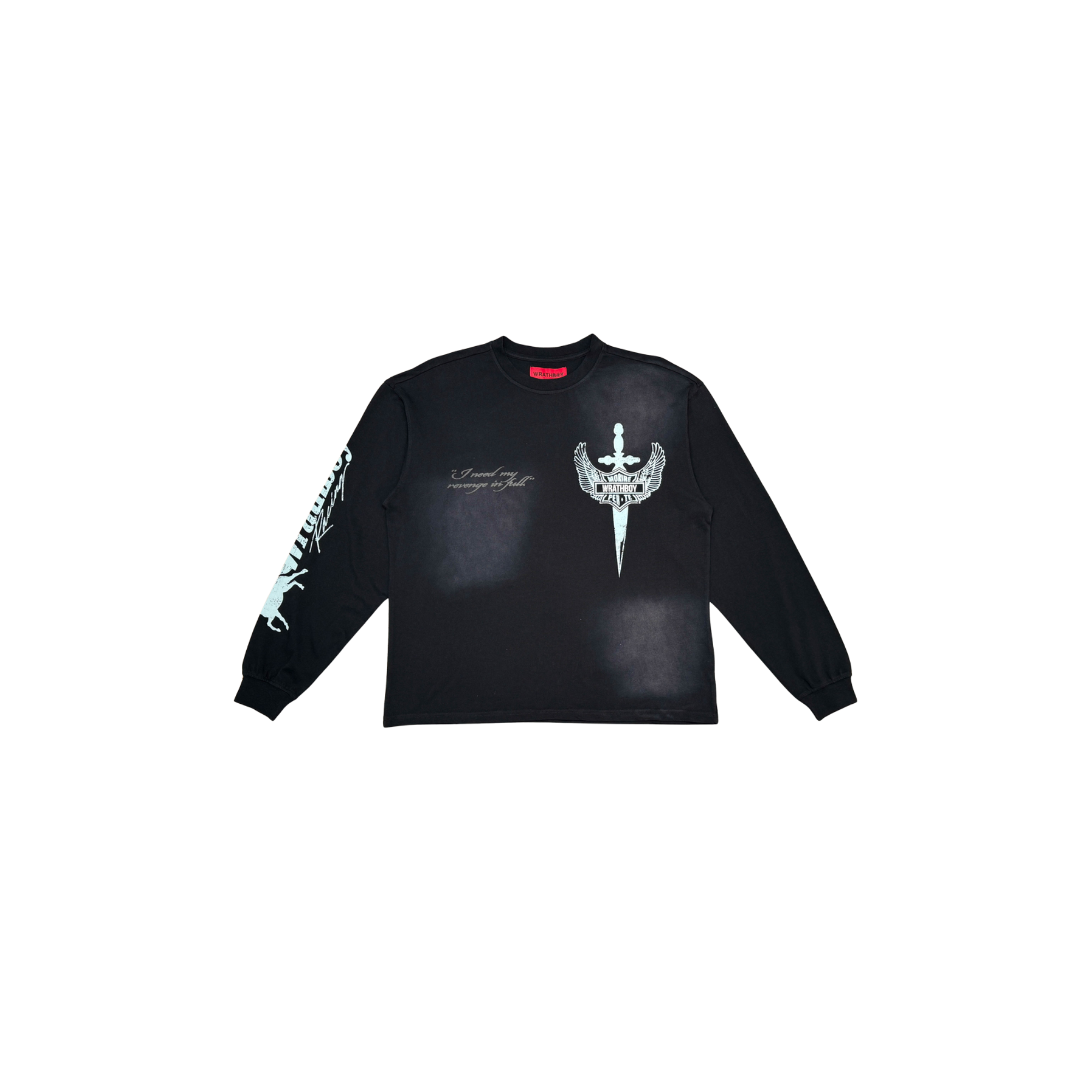 Eagle Long Sleeve Shirt - Black