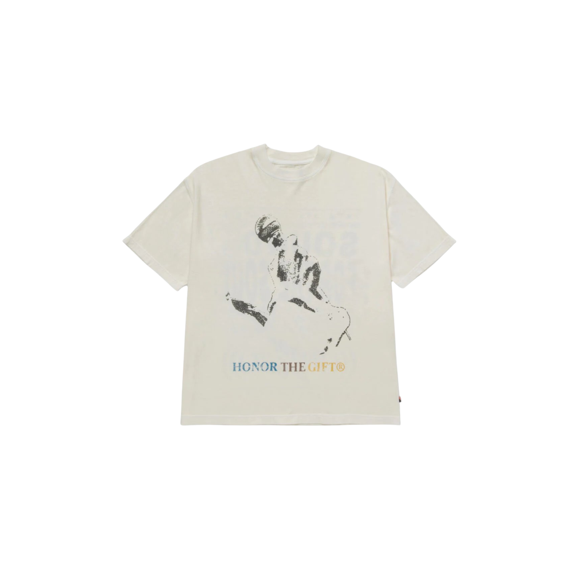 Live and Direct T-Shirt - Cream