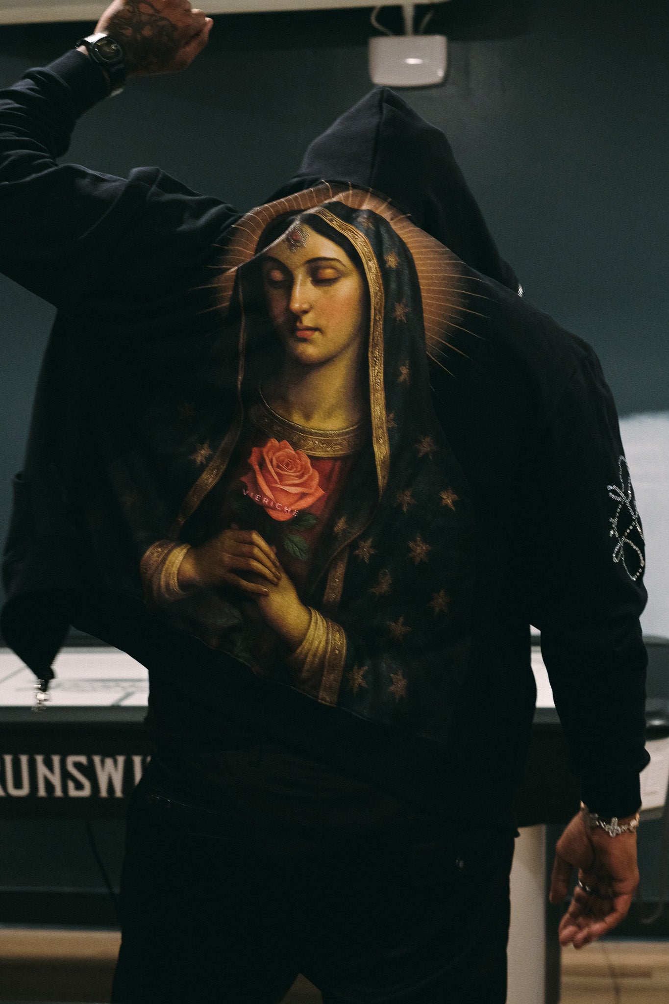 Santa maria hoodie - Black