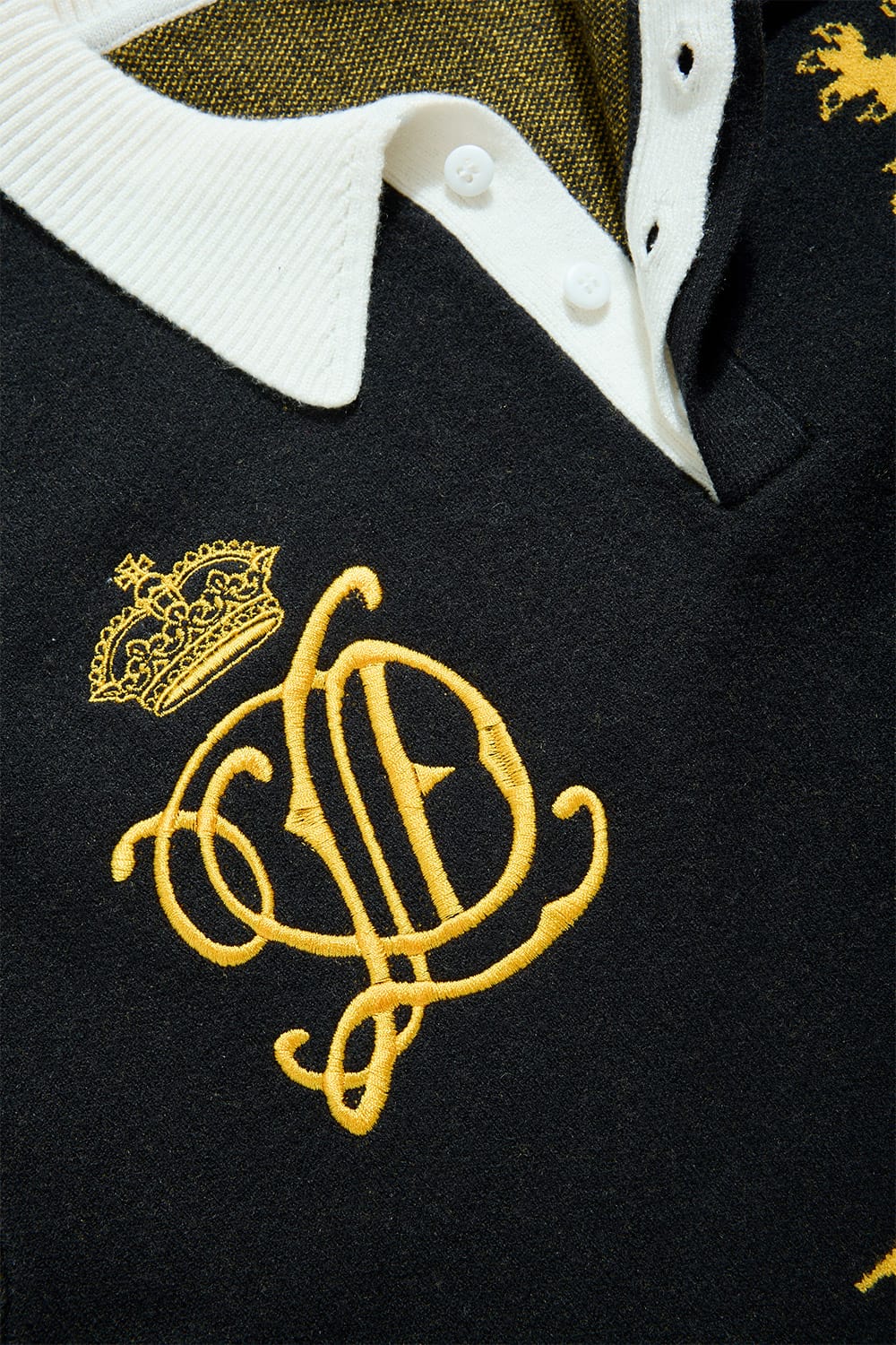 Artist Knit Polo - Black