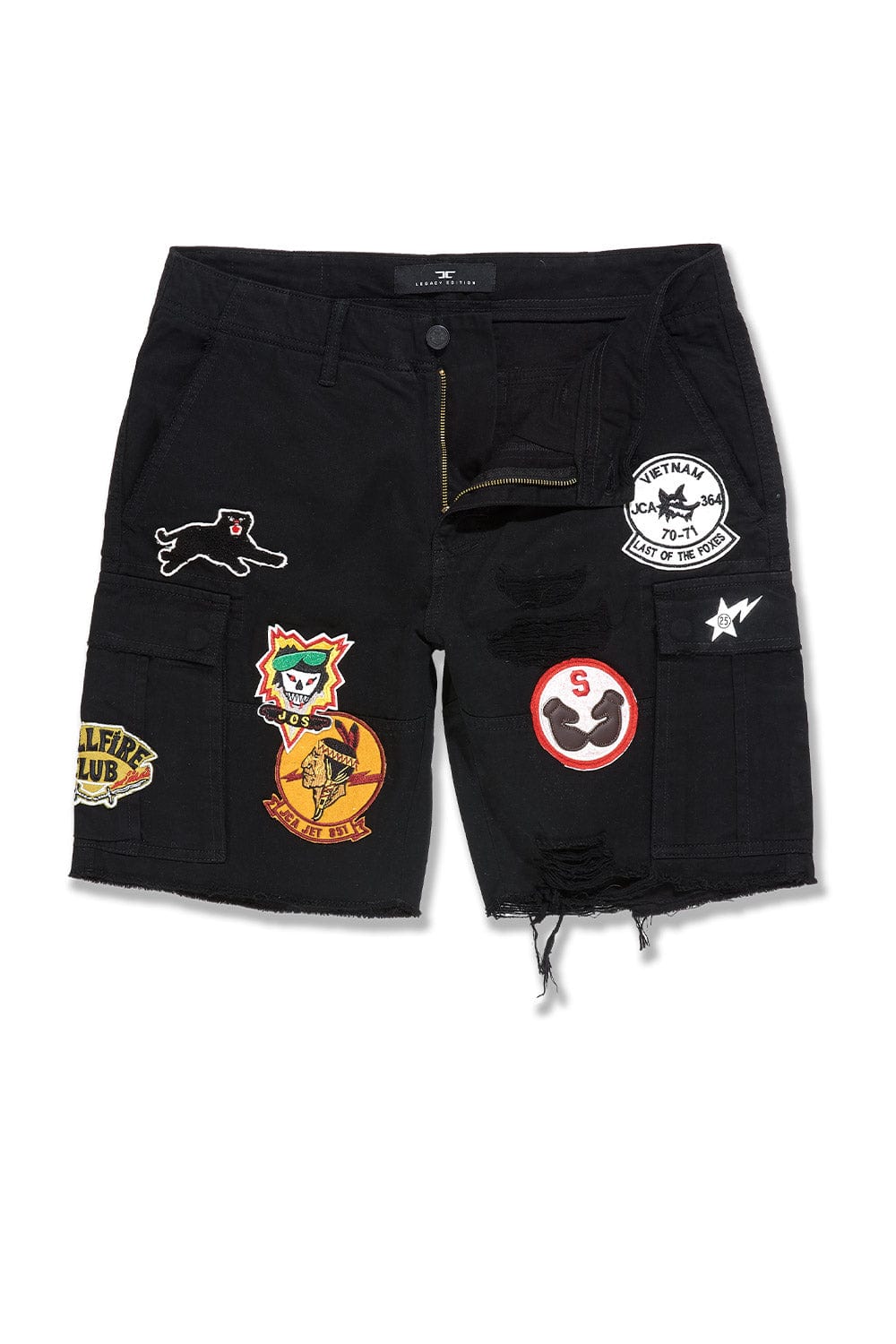 Jc Cotton Twill shorts - Black