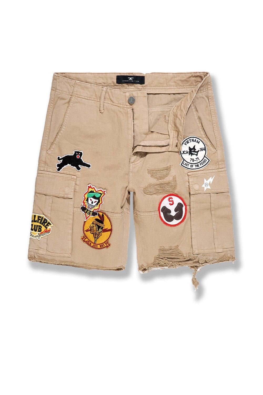 Jc Cotton Twill shorts-khaki