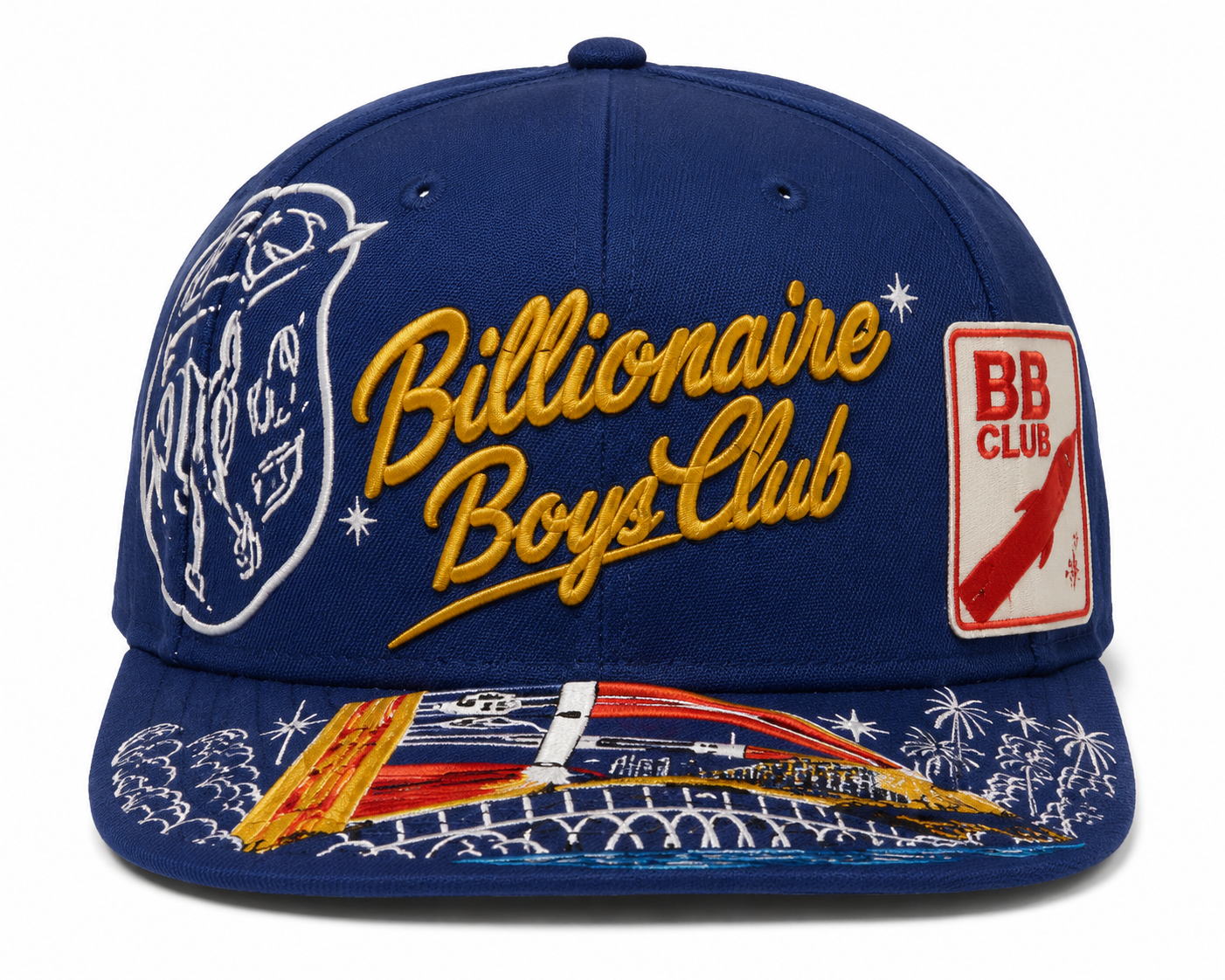BB Decorated - Hat - Blue