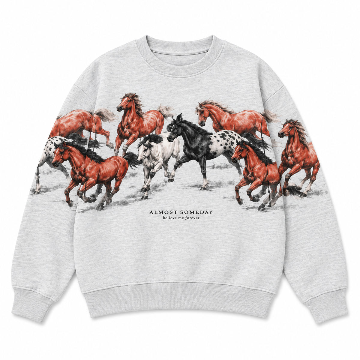 Smoke Crewneck - Heather