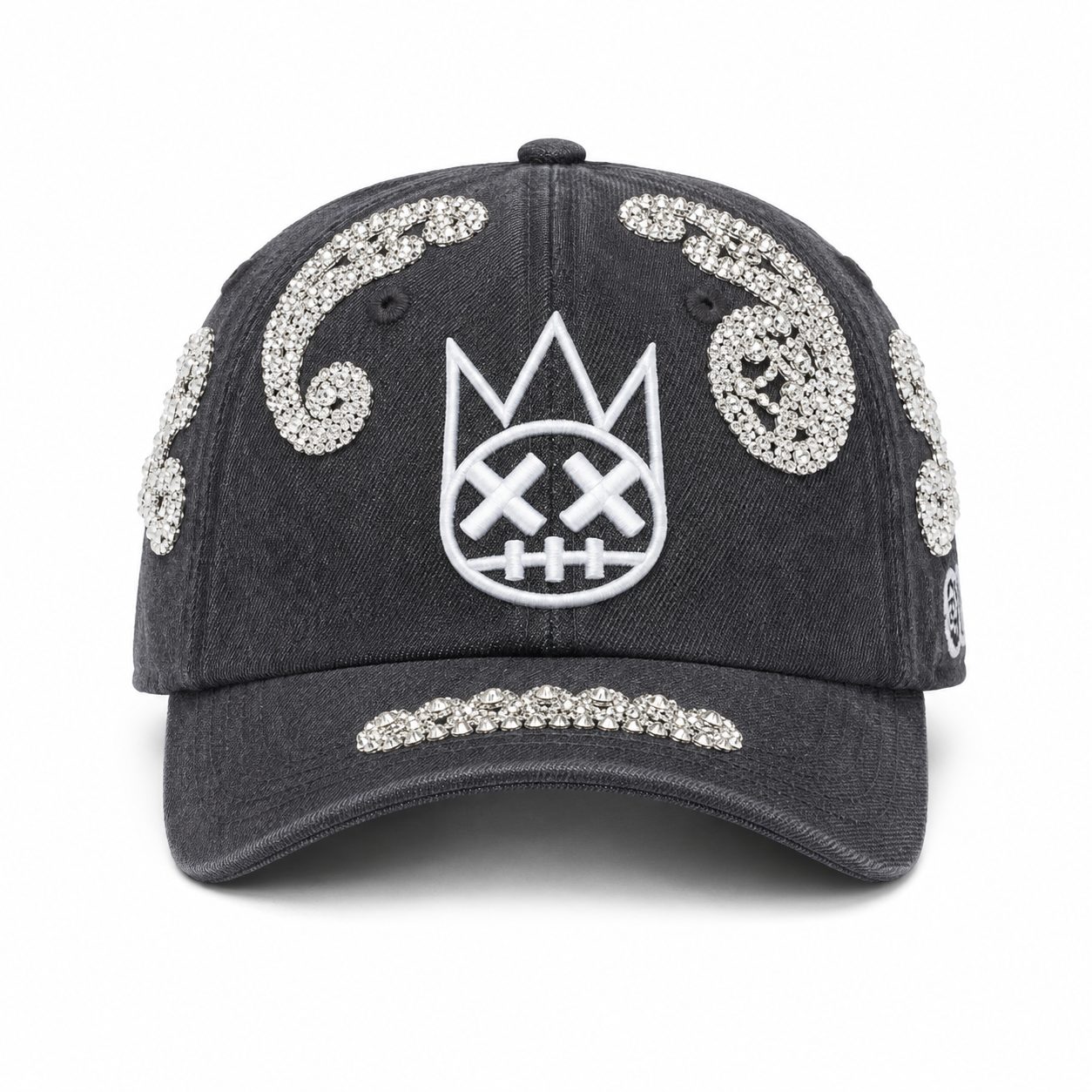 Paisley Panel Trucker Hat - Black
