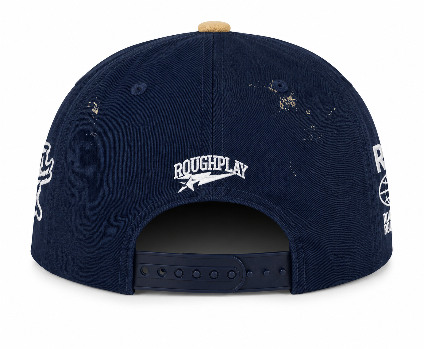 Vintage Snapback - Navy/Pink
